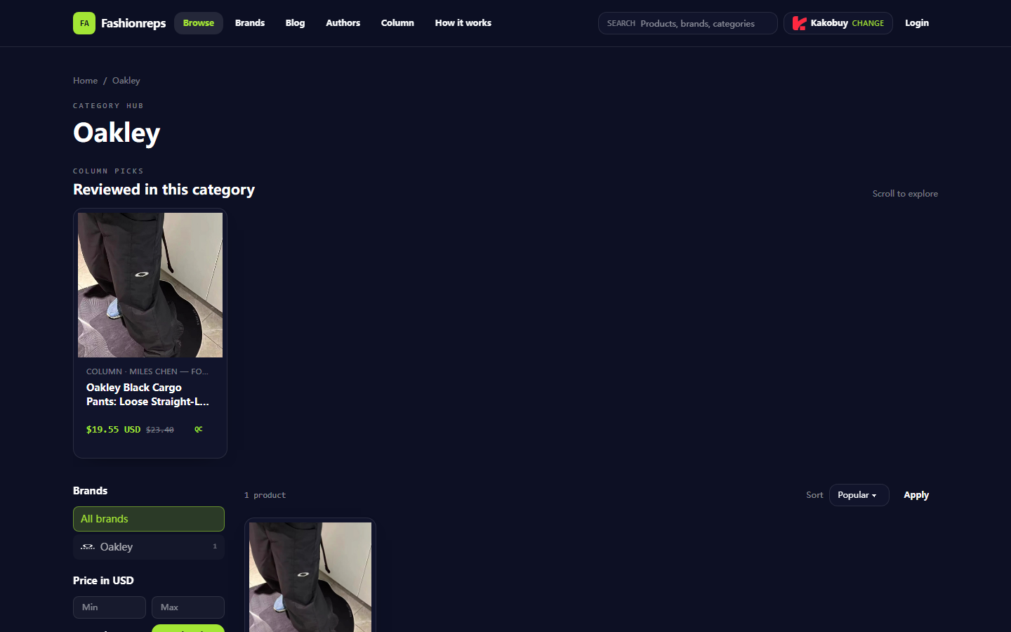 How to Troubleshoot an Oakley Price Mismatch on FashionReps