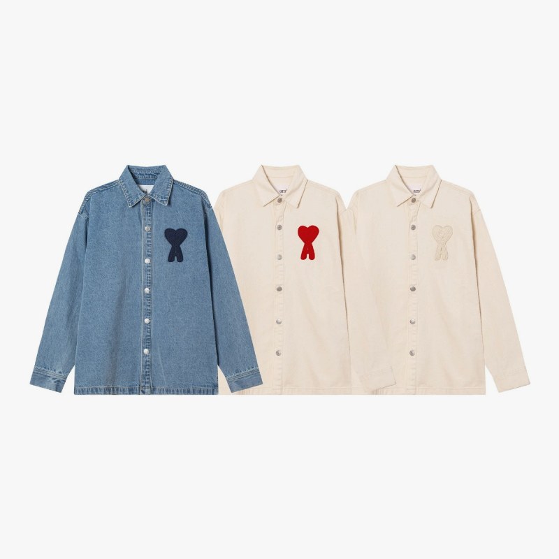 Ami Paris Heart-Embroidered Denim Shirt Review: What Our Tape Measure Found