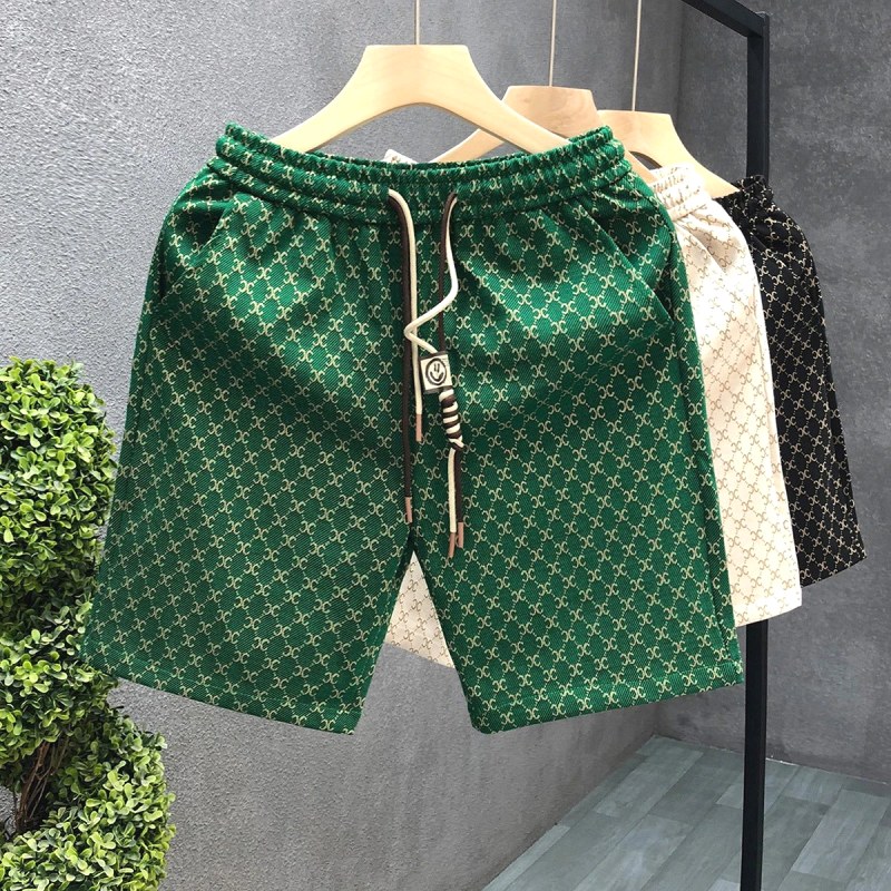 Celine Green Print Shorts Under the Tape: $5.22 Measurement and Wash Log
