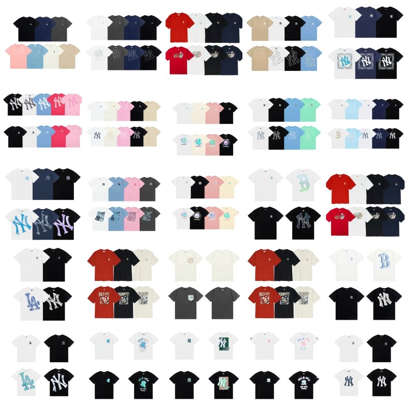 MLB Multi-Color T-Shirt Collection Review: 40+ Cotton Tees Measured