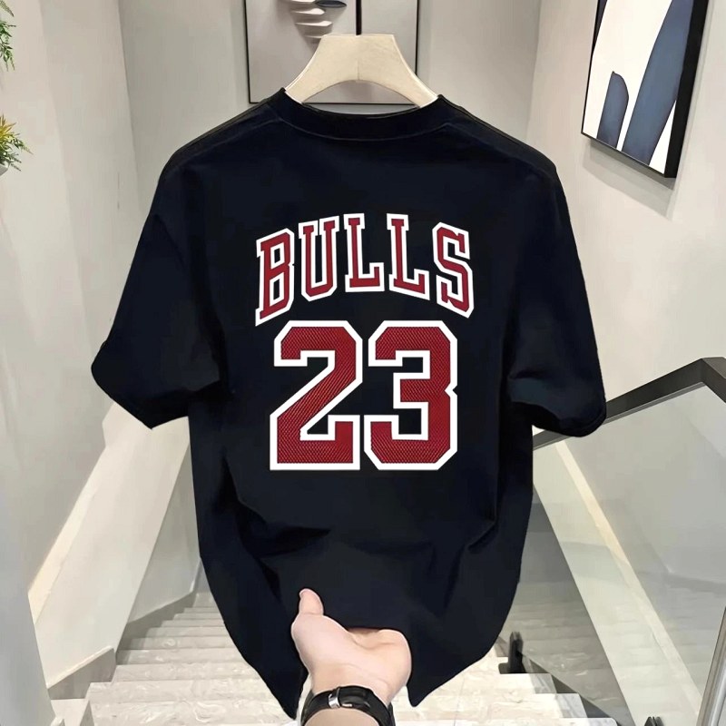 NBA Black T-Shirt in Casual Streetwear Style Review: $5 Cotton Crew Neck Tested