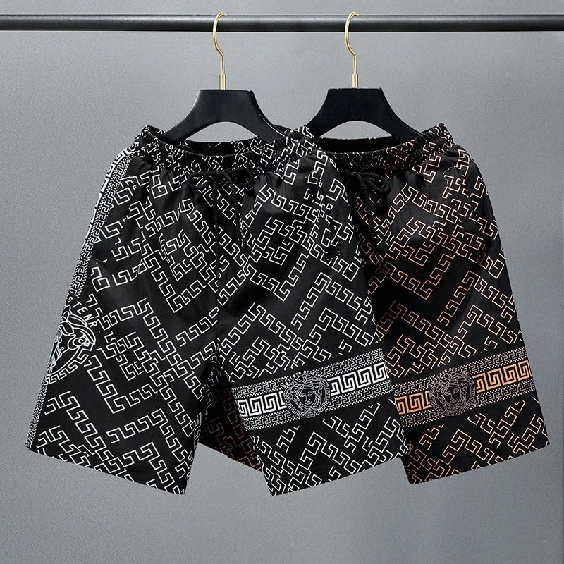Versace Black Shorts in Everyday Casual Style: We Measured the Flats, Then Ordered One Size Up